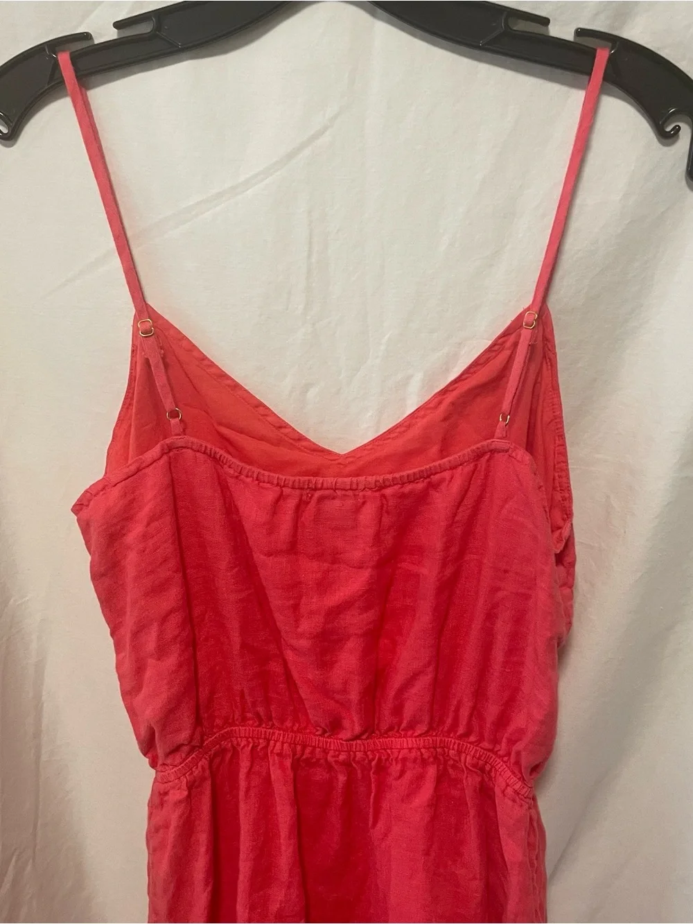 J.Crew Linen Coral Dress